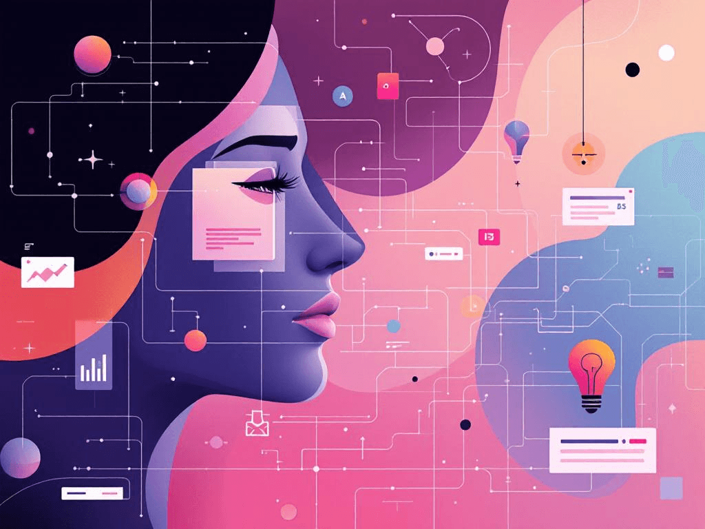 A professional abstract illustration representing the concept of The Anatomy of Algorithmic Bias in Artificial Intelligenc...