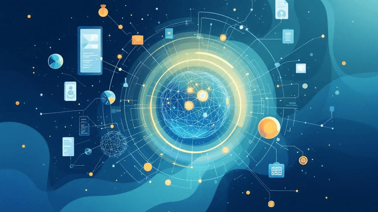 A professional blog header illustration for an article about Artificial Intelligence. Context: If you've spent the last si...