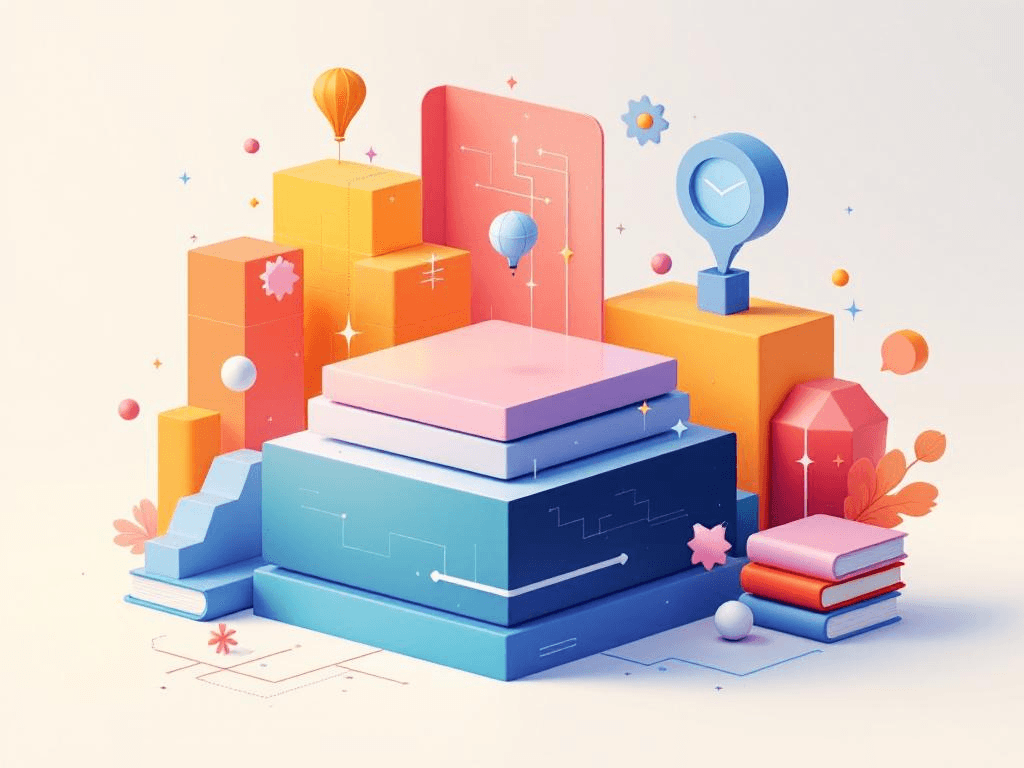 A professional abstract illustration representing the concept of The Foundation Layer: Model Selection in Artificial Intel...